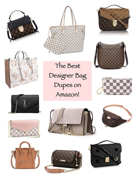 best designer dupe bags on amazon|designer purse dupes on amazon.